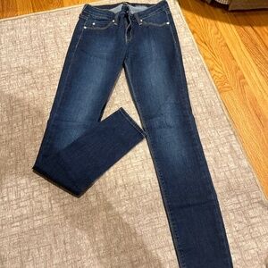 Skinny Just Black blue jeans